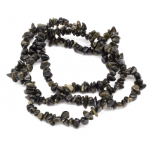 Koraliki Naturalny Złoty Obsydian, Okruchy, 5-8x 5-8mm, około 76cm/nic (13WB23334)