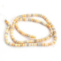 Намистини з Полімерної Глини Хейші Ручна Робота, Мікс, 4x0.5-1мм, Отвір 1.4мм, близько 290шт/38см/нитка, (13WB28873)