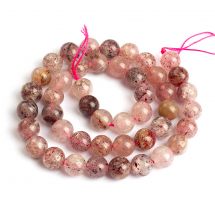 Koraliki Naturalny Kwarc, Okrągłe, 8mm, około 43szt/37cm/sznur (13WB26300)