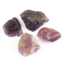 Naturalny Fluoryt, Nieobrobione Samorodki, 15-72x15-39x13-32.5mm, Bez Otworu, około 3-8szt/100g, (13WB26489)