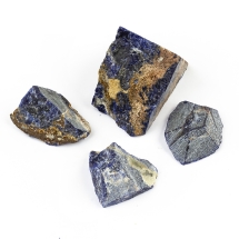 Naturalny Sodalit, Nieobrobione Samorodki, 10~41mm, Bez Otworu, około 3-7szt/100g (13WB26492)