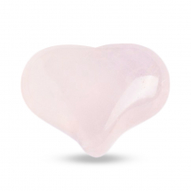 Naturalny Różowy Kwarc, Serce, 20-21x25-25.5x13-14mm, Bez Otworu, 1szt (13WB26493)