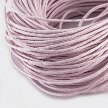 Sznurek Bawełna Woskowana 1.5mm Kolor: Światło-Różowy 60-65m/wiązka (5WB4439)