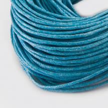 Sznurek Bawełna Woskowana 1.5mm Kolor: Ciemny-Niebieski 60-65m/wiązka (5WB4441)