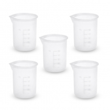 Мірний Стакан 50мл, Пластиковий, Прозорий, Розмір: 4.2-4.9x6.2см (13WB24638)