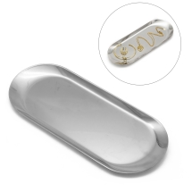 Лоток Органайзер для Прикрас, Нержавіюча Сталь, Нержавіюча Сталь, 23х9см, (13WB28137)