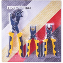 Набір Інструментів, Сталь, для створення Отвірів і Заклепок, Різнокольоровий, 150-210мм, (13WB28164)