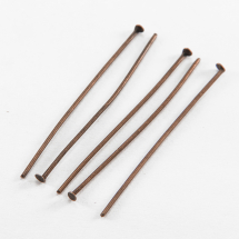 Szpilki Gwoździe Żelazo 40х0.7mm Kolor: Miedź około 290szt/50g (5WB4565)