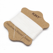 Sznurek Woskowany Nylon, do Plecenia, Makramy i Biżuterii, Biały, 0.45mm, około 20m/szpula (13WB18378)