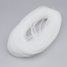 Siatka Jubilerska, Tunel, Plastikowa, 4mm, Biały, około 45m/wiązka (13WB21113)