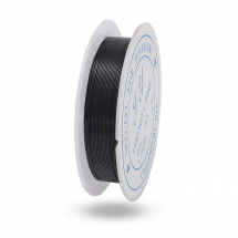 Дріт Залізний, Чорний, 0.5мм, близько 7м/котушка, (14WB5538)