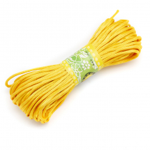 Sznurek Poliestrowy do Plecenia Chińskich Węzłów, Tworzenia Biżuterii, Pomarańczowy, 2mm, około 20m / wiązka (14WB5615)