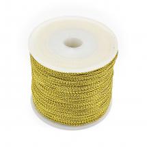 Шнур Декоративний Металізований 0.8мм/100м, Золотистий, 0.8мм, близько 100м/котушка, (13WB27600)