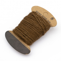 Sznurek Dekoracyjny, Jutowy, Potrójne Skręcenie, Bronzeowy, 2mm, ok. 10m/szpula, (13WB27668)