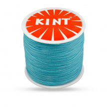 Sznurek Woskowany Poliester, Kolor: Ciemny Cyjan, 0.5mm, około 106m / szpula (13WB18495)