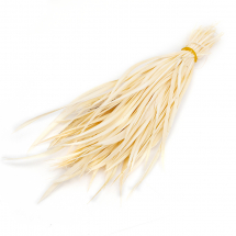 Перо Гусяче Забарвлене, Персикове, 150-265x3-4мм, близько 100шт/упак, (13WB28133)