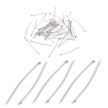 Піни з Шариком Нержавіюча Сталь, 40х0.7мм, Шарик: 2 мм, (13WB16416)