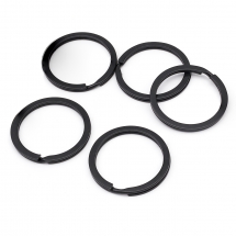 Кільце для Брілків та Ключів, Залізне, Збройова Сталь, 32мм, Внутрішній діаметр 26.8мм, (13WB25338)