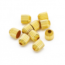Конус для Бусин, Латунь, Колір: Золото, Розмір: 10х9.5мм, Отвір 3мм, (3WB5513)