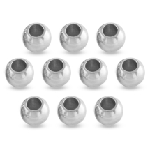 Koraliki Mosiądz Okrągłe, Powłoka Prawdziwa Platina, 3mm, Otwór 1mm, 20szt (13WB19008)