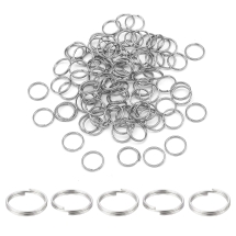 Кільця Подвійні Нержавіюча Сталь, 12x1.5мм, Внутрішній Діаметр 9мм, (13WB26987)