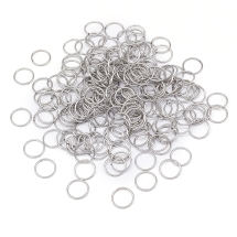 Кільця Одинарні Відкриті, Нержавіюча Сталь, 10x0.8мм, Внутрішній Діаметр 8.4мм, (13WB27028)