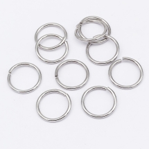 Колечка Одинарні Відкриті, Нержавіюча Сталь, 25x2мм, Внутрішній Діаметр 21мм, (13WB27055)