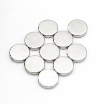 Магніти Круглі Міцні для Офісу, Холодильника, Рукоділля, 12х2.5мм, (13WB28135)