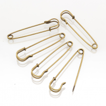 Baza do Broszki Szpilka Kilt Żelazna, Bronze, 70x18x6mm, 5szt (13WB28204)